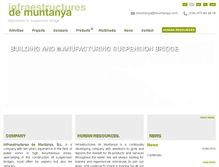 Tablet Screenshot of imuntanya.com